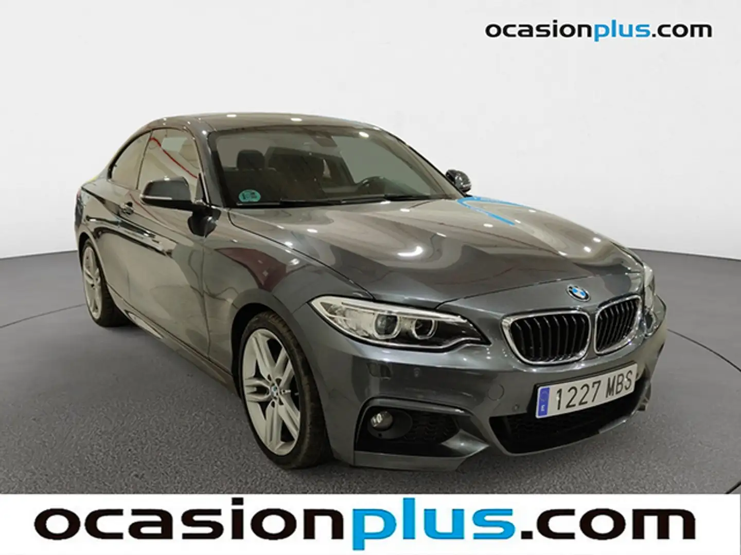 BMW 225 225dA Coupé Gris - 2