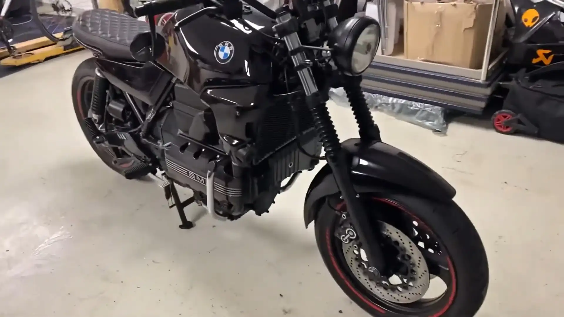 BMW K 100 RS Negro - 1