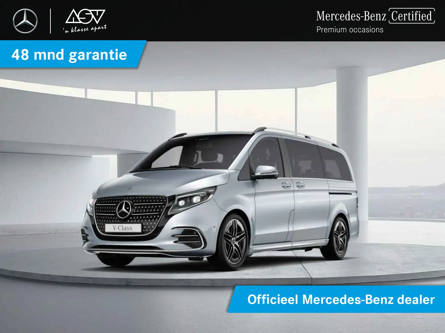 Mercedes-Benz V 300 300d L2 Avantgarde Facelift | 4-Matic | standkache Gris - 1