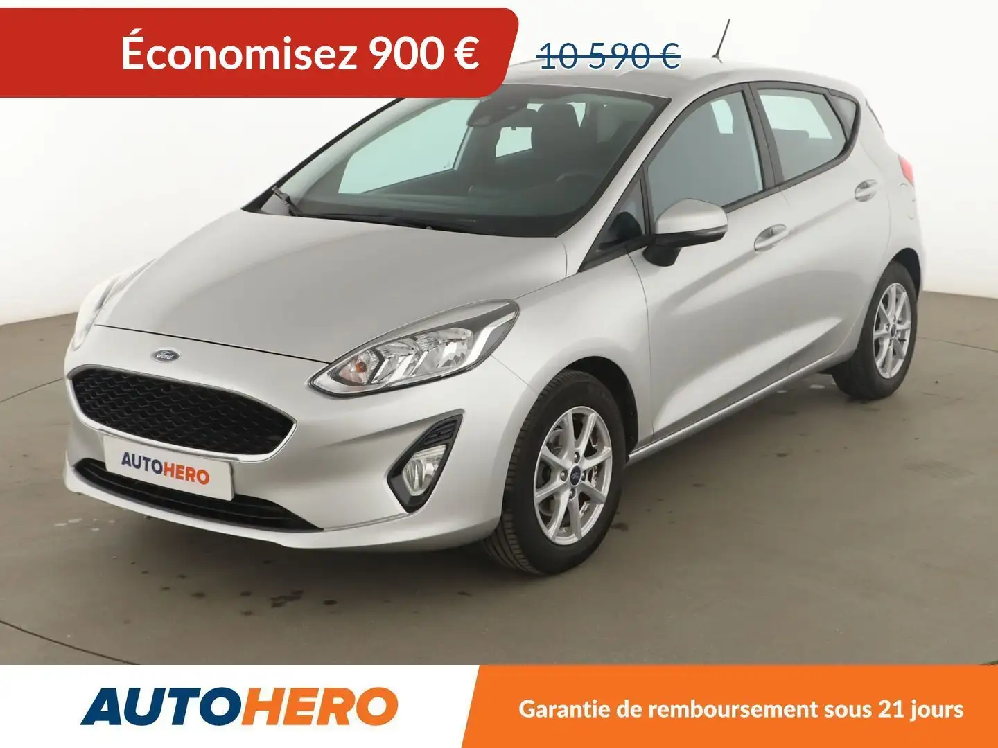 Ford Fiesta 1.1 Gris - 1