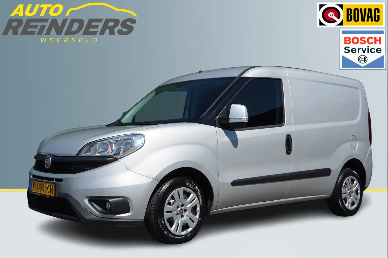 Fiat Doblo Cargo 1.3 MultiJet 95pk SX L1H1 + Airco/ Cruise/ M Argent - 1