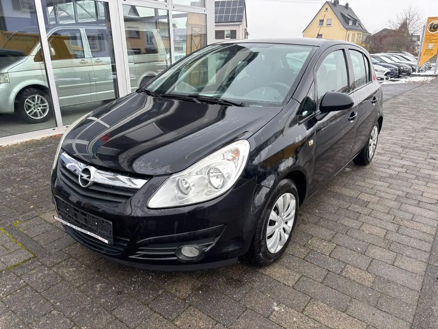 Opel Corsa D Edition 4/5Türer+Multilenkrad+Klima Schwarz - 1
