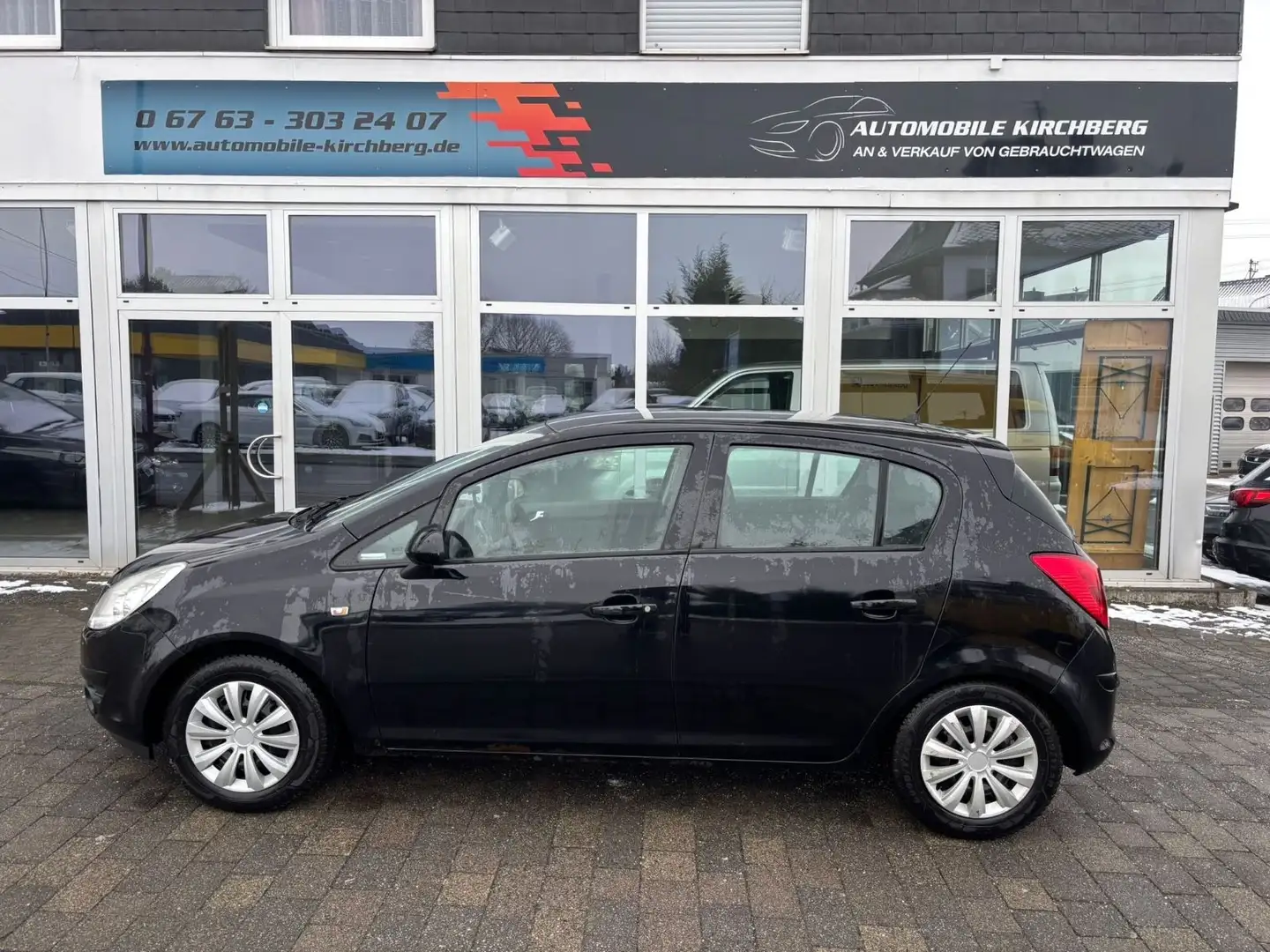 Opel Corsa D Edition 4/5Türer+Multilenkrad+Klima Schwarz - 2