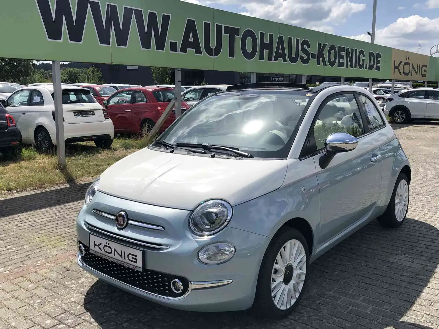 Fiat 500C Cabrio MY24 1.0 Collezione 1957  limitiertes Sonde Blanc - 1
