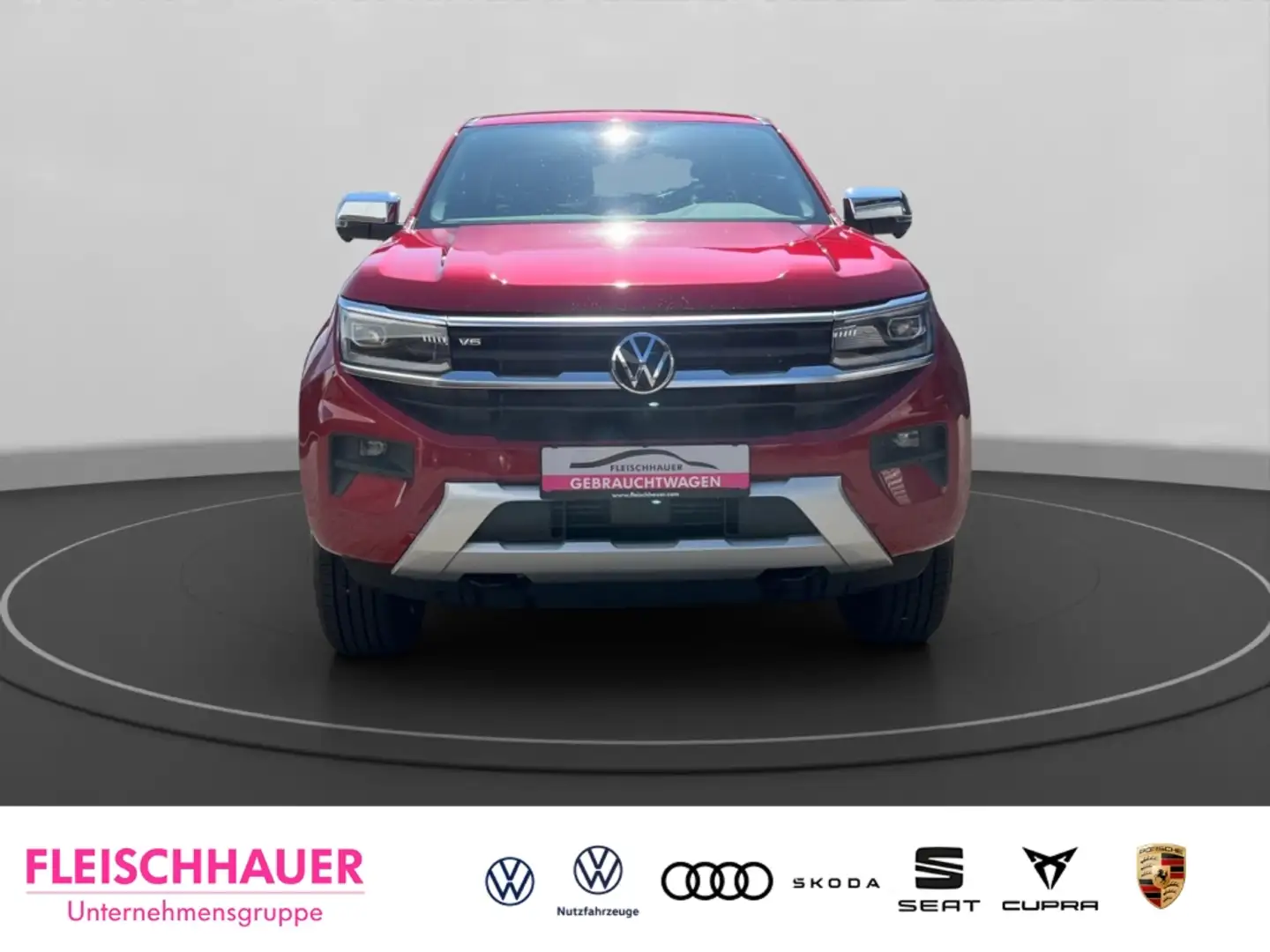 Volkswagen Amarok 3.0 Style Doppelkabine Navi Standheizung Rot - 2