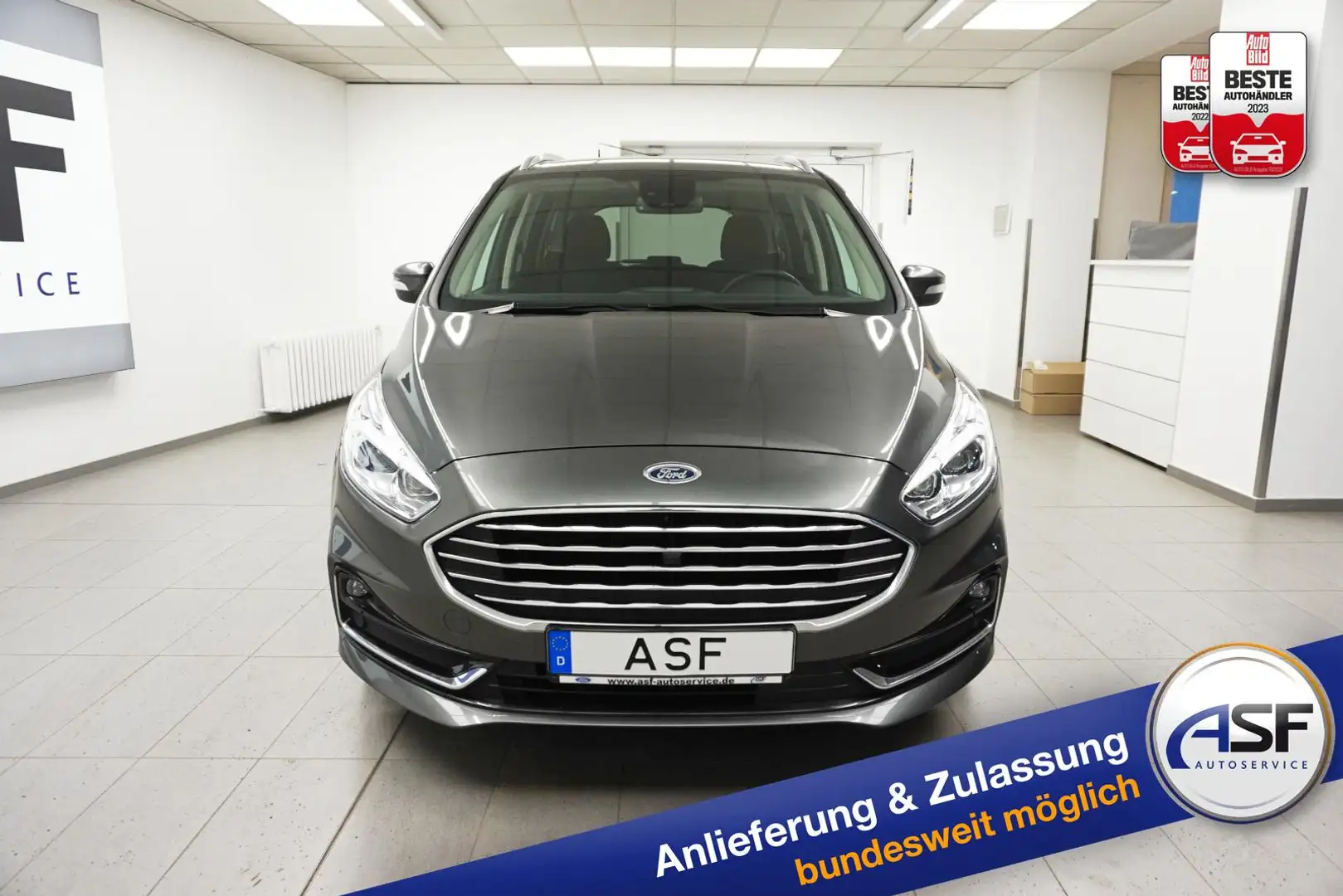 Ford Galaxy Titanium Kamera v+h |el. Heckklappe |Automatik ... Gri - 2