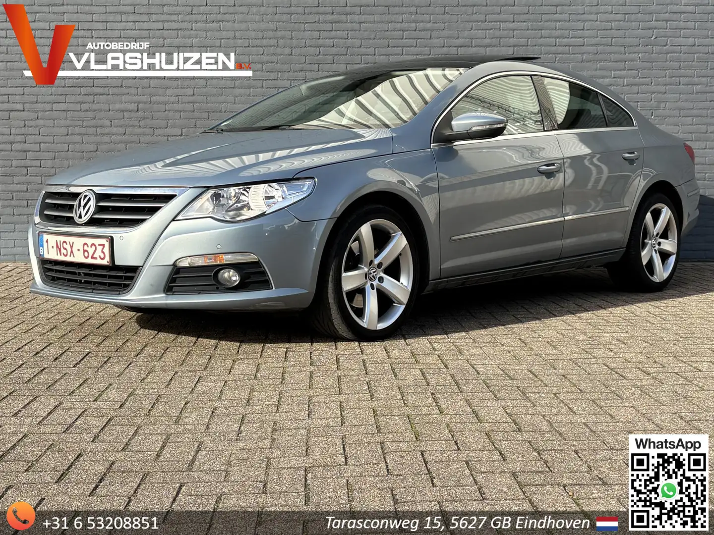 Volkswagen Passat CC 2.0 TDI 4p. DSG Automaat | Pano | Cruise | Climate Gris - 1