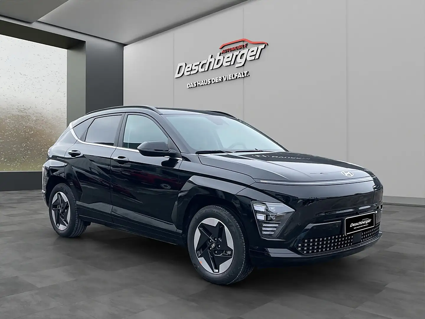 Hyundai KONA Kona Elektro 64,8kWh GO Schwarz - 2