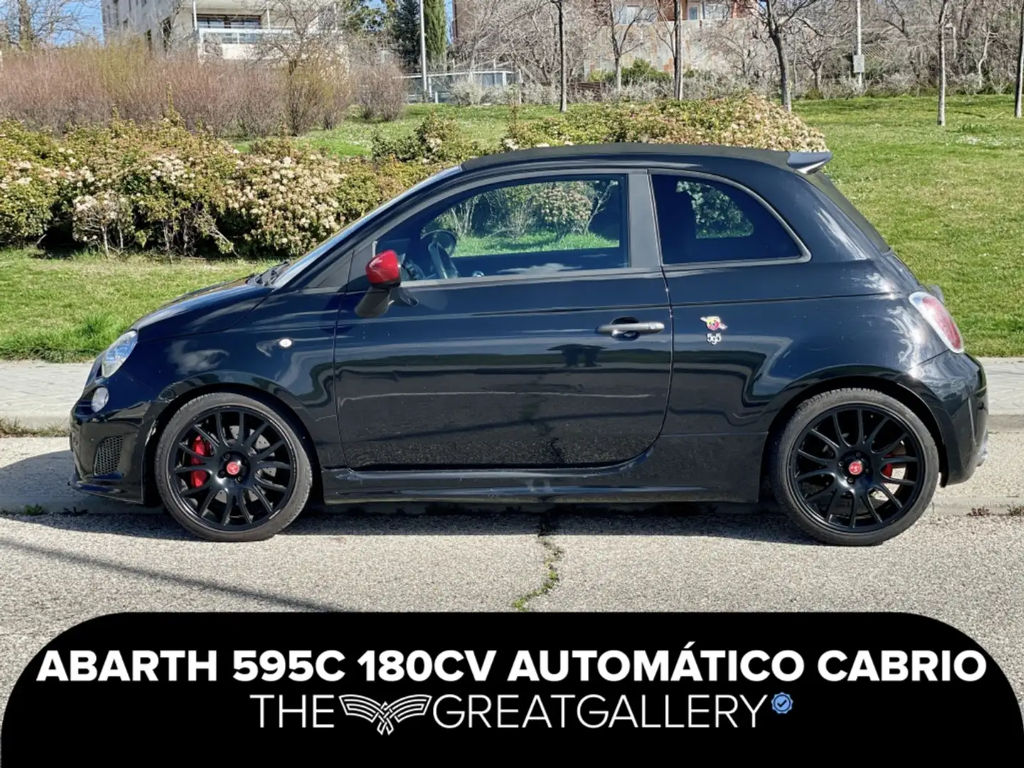 Abarth 595 1.4T JET COMPETIZIONE AUT. 132KW Negro - 2