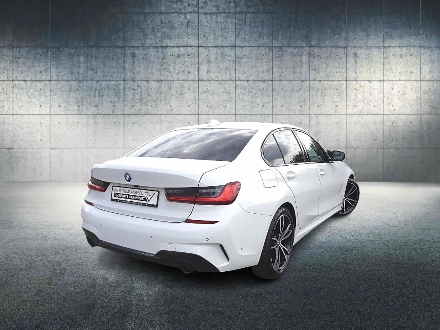 BMW 320 i MSport,19",Navi,HUD,Laser,el.GSD Blanc - 2