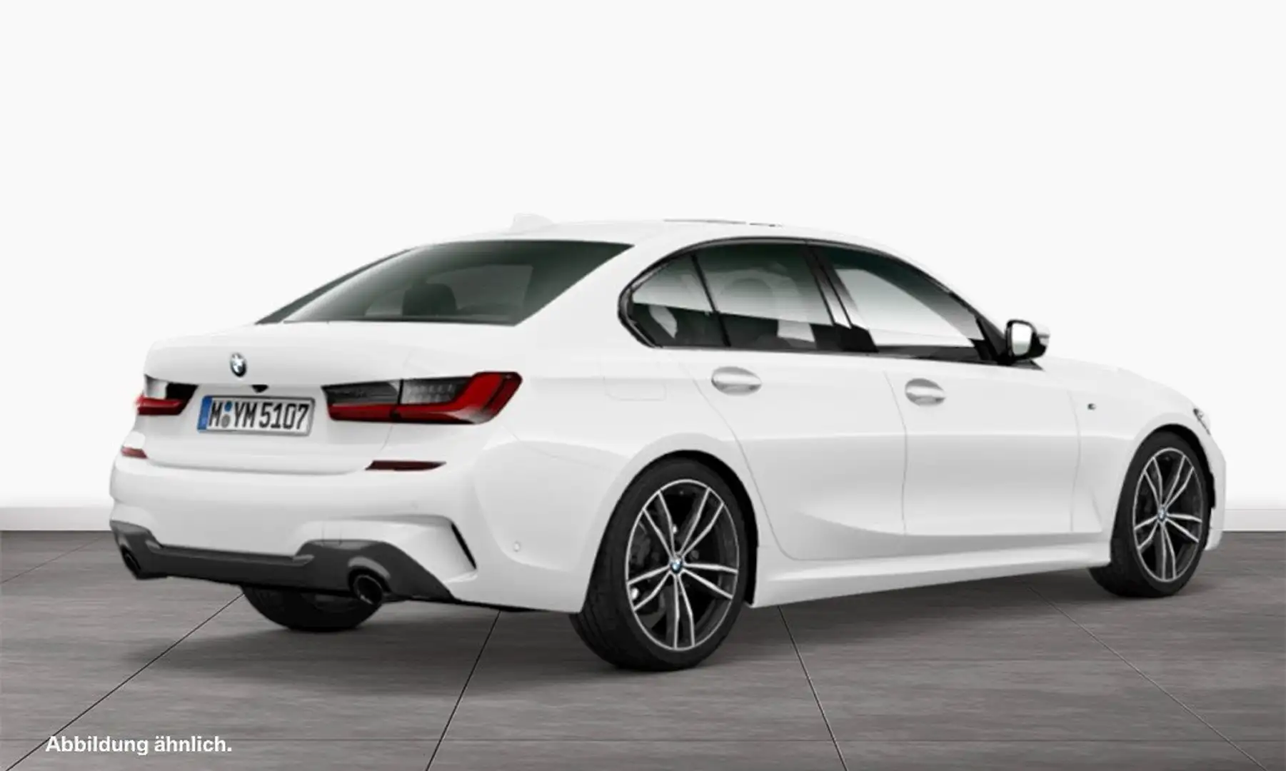 BMW 320 i MSport,19",Navi,HUD,Laser,el.GSD Weiß - 2