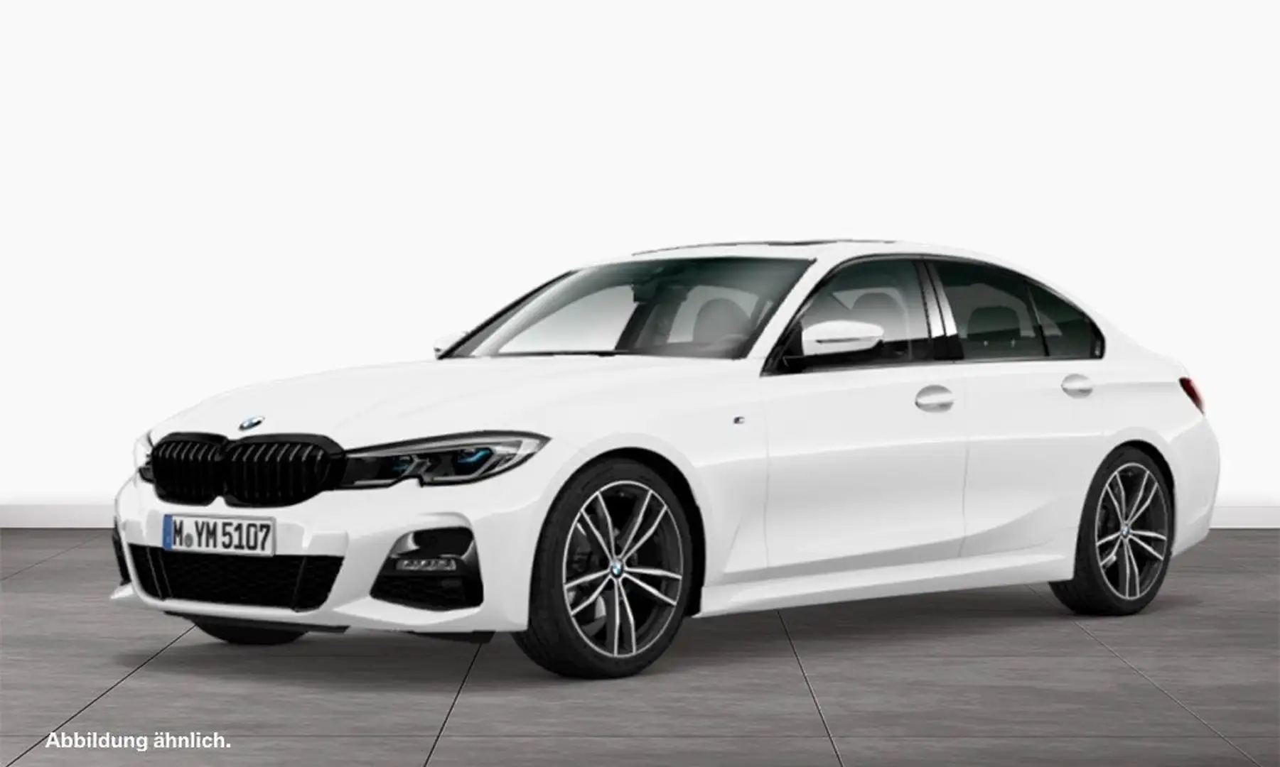 BMW 320 i MSport,19",Navi,HUD,Laser,el.GSD Weiß - 1