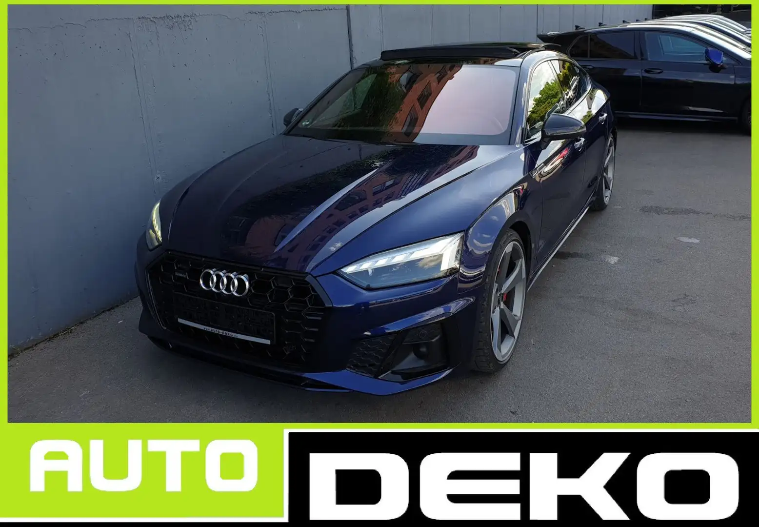 Audi A5 40 TDI S tronic quatt 3 x S-Line *Pano/Matrix Blauw - 1