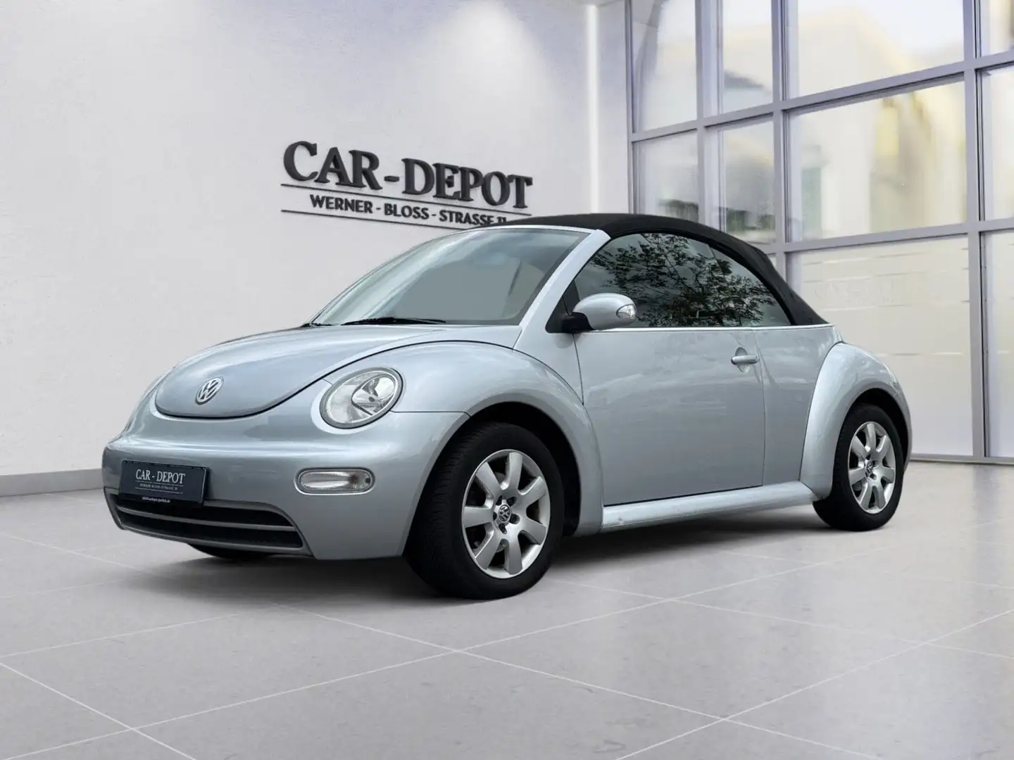 Volkswagen New Beetle Cabriolet 1.6 Highline*1.6 SR SPORT* Silber - 2