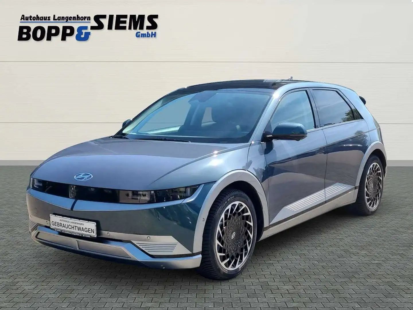 Hyundai IONIQ 5 77,4 kWh Techniq 'Pano,Sitz,GJR' Zöld - 1