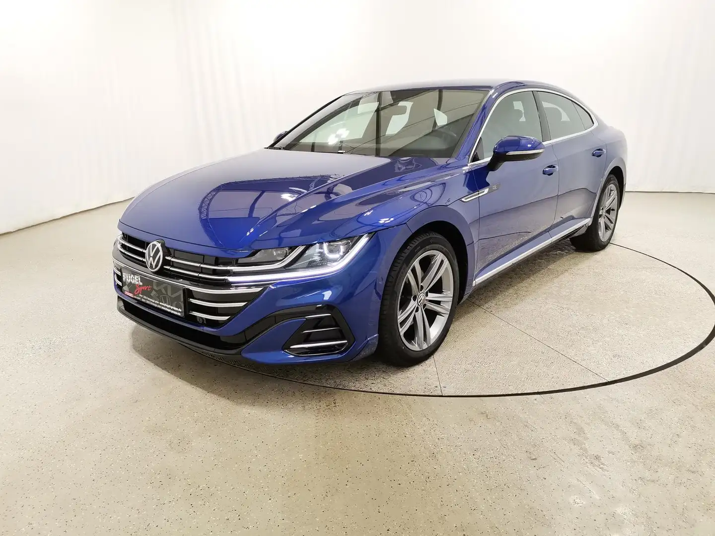 Volkswagen Arteon 1.4 TSI DSG R-Line eHybrid Matrix|Navi|virt.Cock.| Blau - 2