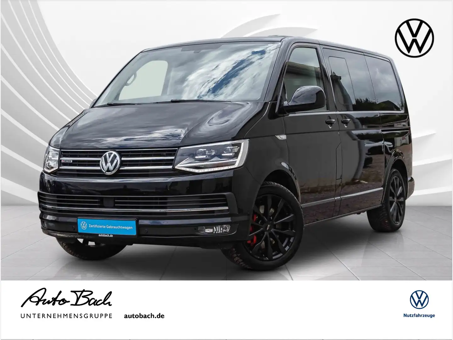 Volkswagen T6 Multivan 2.0 TDI "Highline" 4M DSG KR Navi LE Weiß - 1