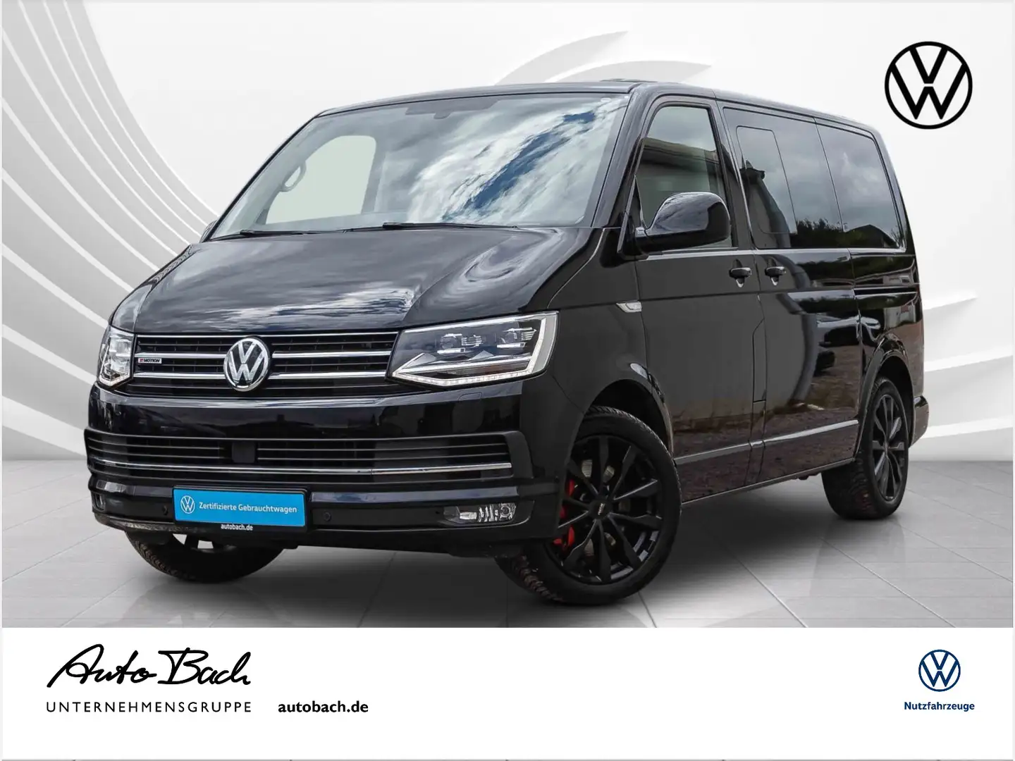 Volkswagen T6 Multivan 2.0 TDI "Highline" 4M DSG KR Navi LE Blanc - 1