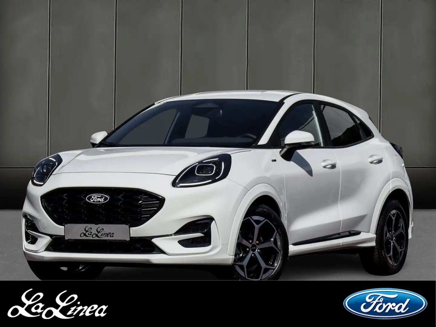 Ford Puma ST-Line Hybrid Automatik 360 Grad Kamera Ganzja... Wit - 1