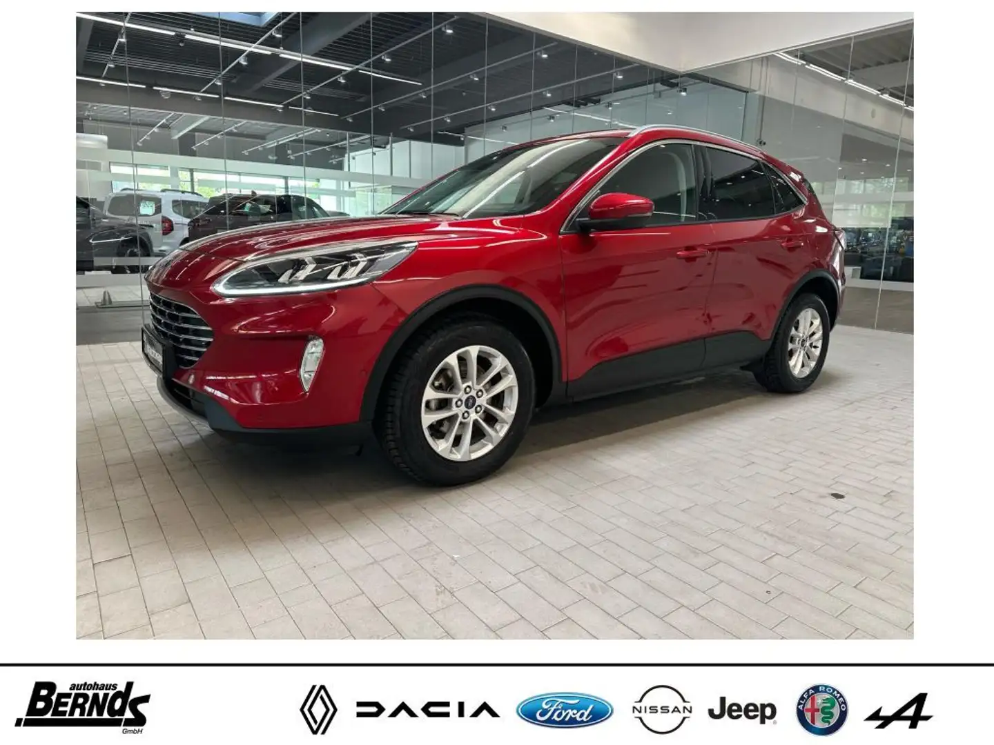 Ford Kuga 1.5 EcoBlue Automatik TITANIUM ACC LED NAVI KAMERA Rojo - 1