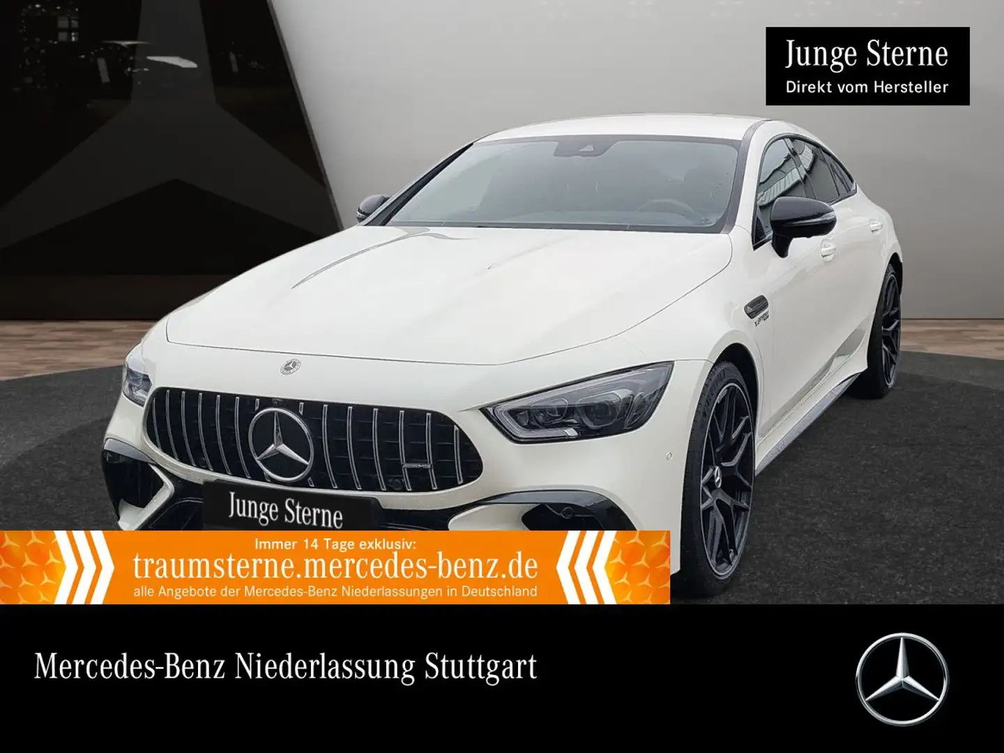 Mercedes-Benz AMG GT 63  Cp. 4M WideScreen Multibeam Burmester Weiß - 1