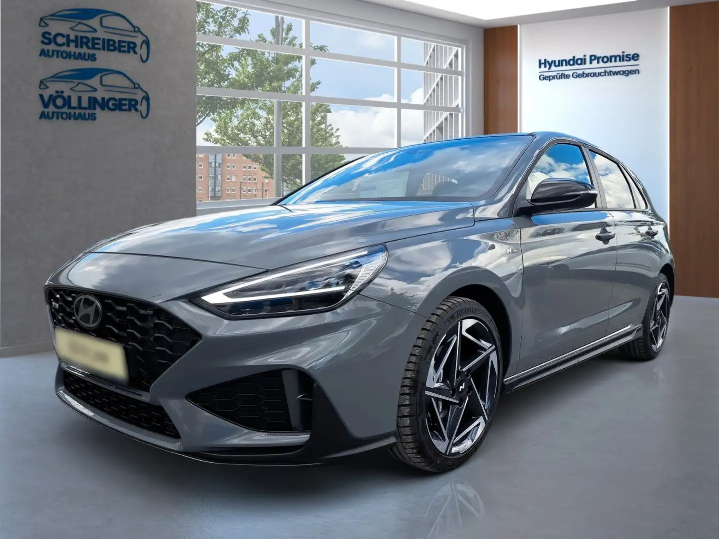 Hyundai i30 N Line Mild-Hybrid 7-DCT 140PS Navi/LED Grau - 1