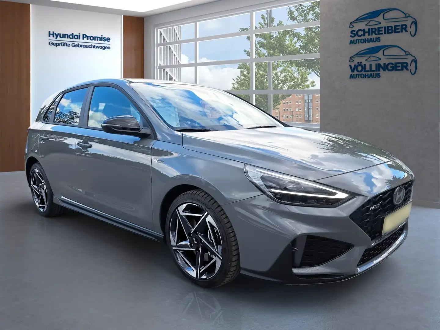 Hyundai i30 N Line Mild-Hybrid 7-DCT 140PS Navi/LED Grau - 2