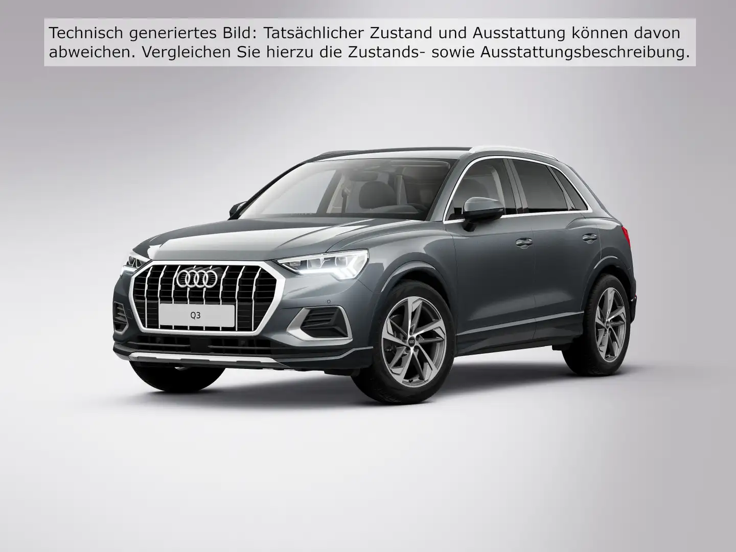 Audi Q3 35 TFSI ADVANCED LM19 LED NAVI+ AHK KAMERA SP Grijs - 2