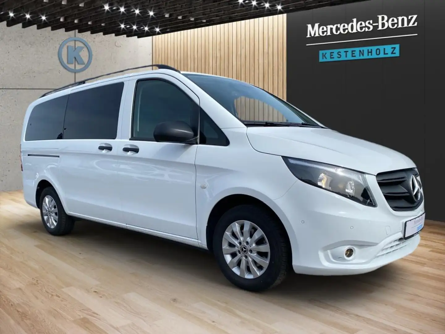 Mercedes-Benz Vito 114 CDI Tourer PRO Lang *AHK*KAM*SHZ*AUTOM* Blanco - 2