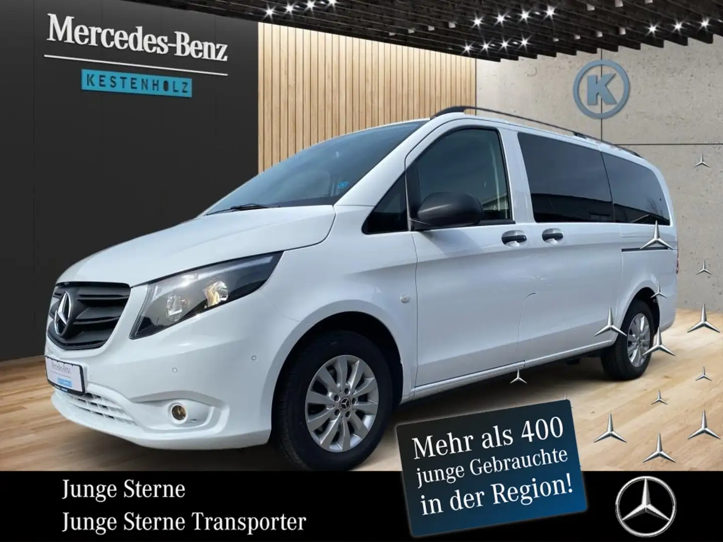 Mercedes-Benz Vito 114 CDI Tourer PRO Lang *AHK*KAM*SHZ*AUTOM* Blanco - 1