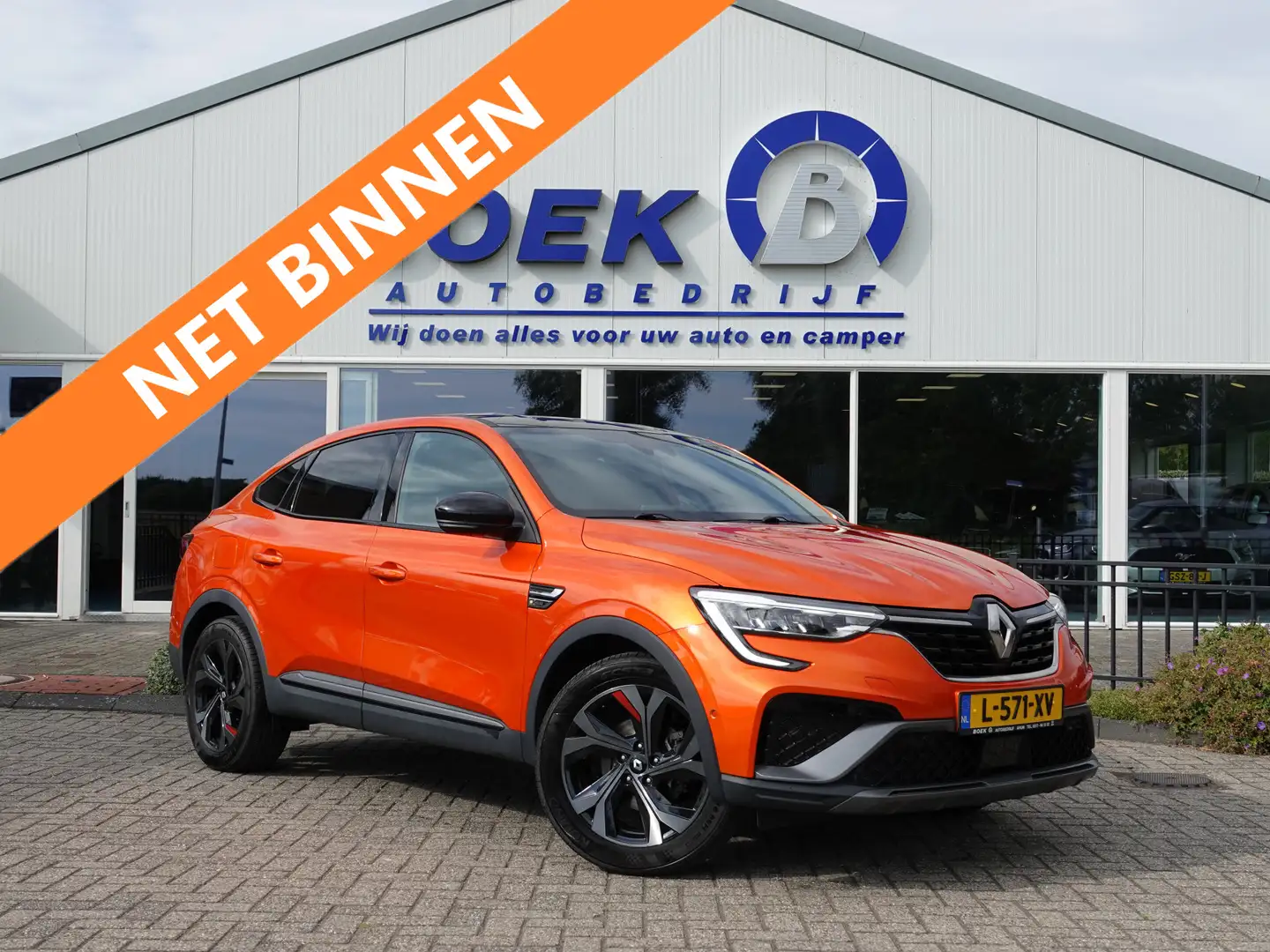 Renault Arkana 1.6 E-Tech Hybrid 145PK R.S. Line ADAPT. CRUISE | Orange - 1