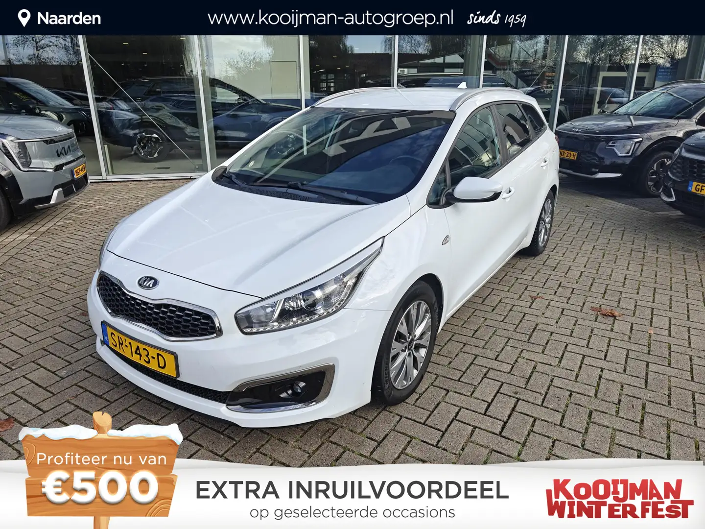 Kia Ceed SW / cee'd SW Sportswagon 1.0 T-GDi Design Edition Navigatie|Cam Blanc - 1