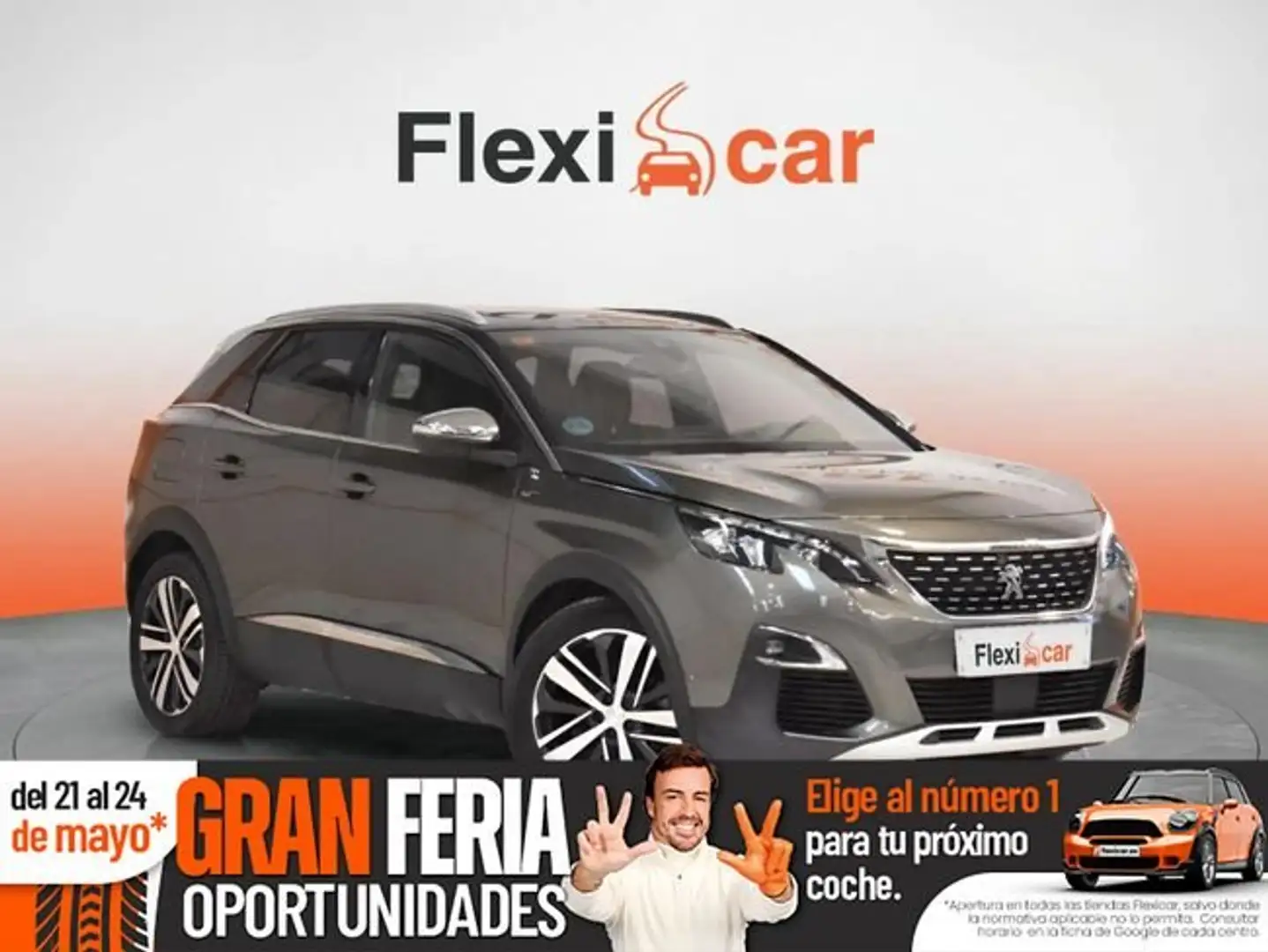 Peugeot 3008 2.0BLUEHDI 133KW (180CV) GT AUTO S&S Gris - 1