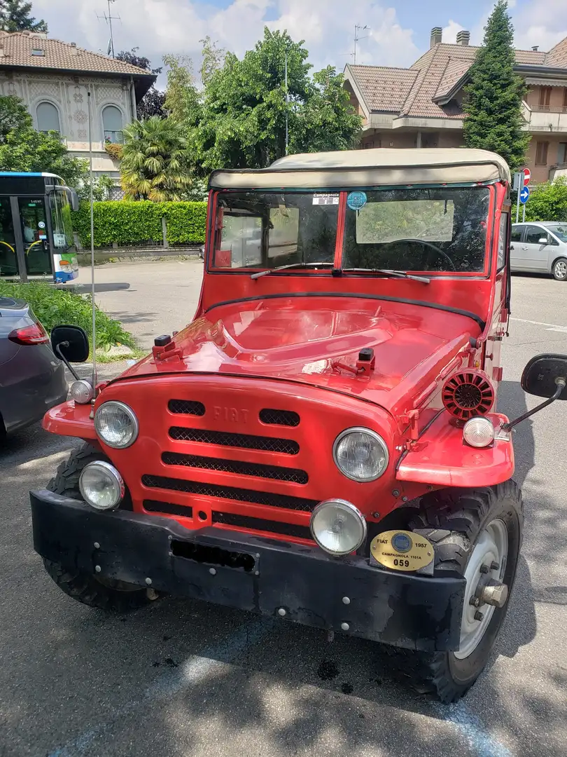 Fiat Campagnola Campagnola 1101A Rouge - 1