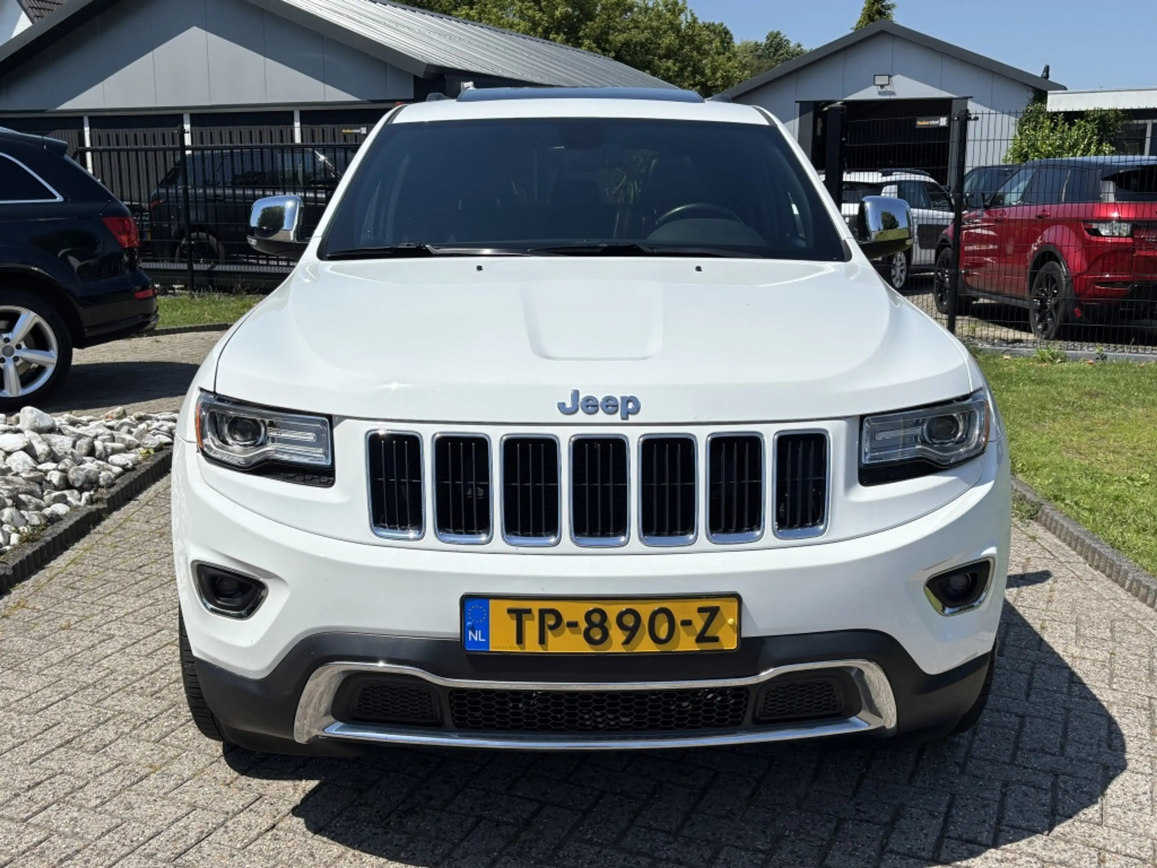 Jeep Grand Cherokee 3.6 V6 Limited 2015 Wit Schuifdak Trekhaak — photo 2