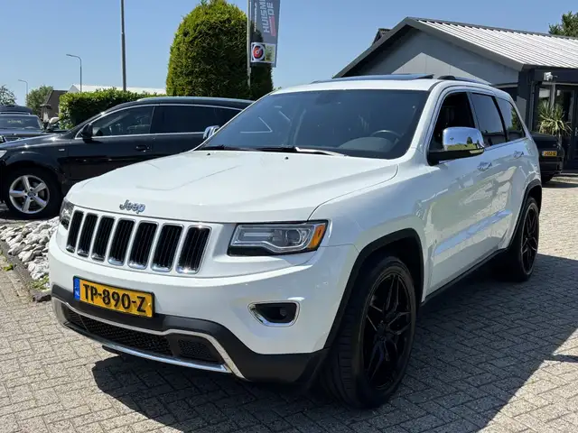 Jeep Grand Cherokee 3.6 V6 Limited 2015 Wit Schuifdak Trekhaak