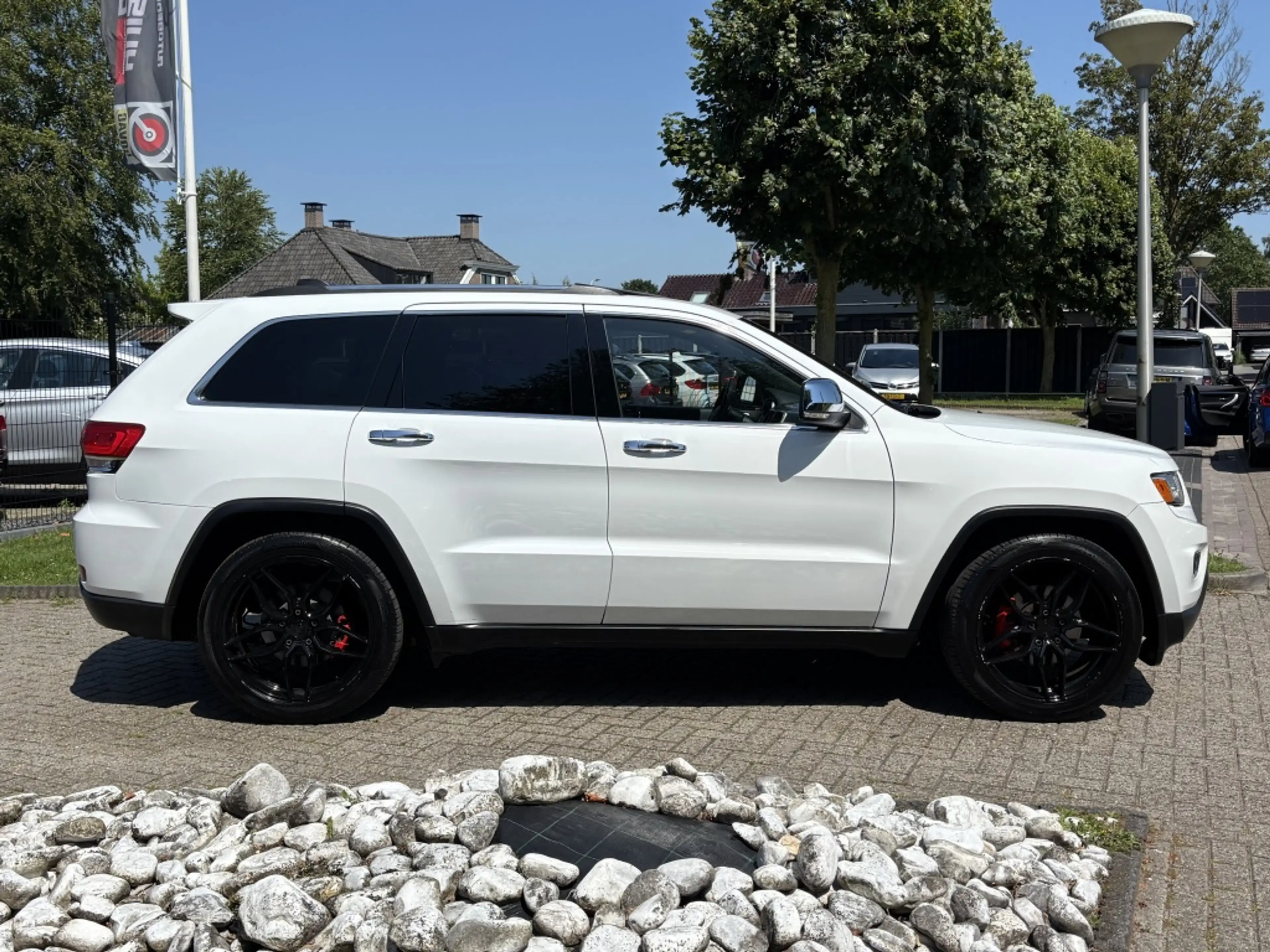 Jeep Grand Cherokee 3.6 V6 Limited 2015 Wit Schuifdak Trekhaak — photo 4