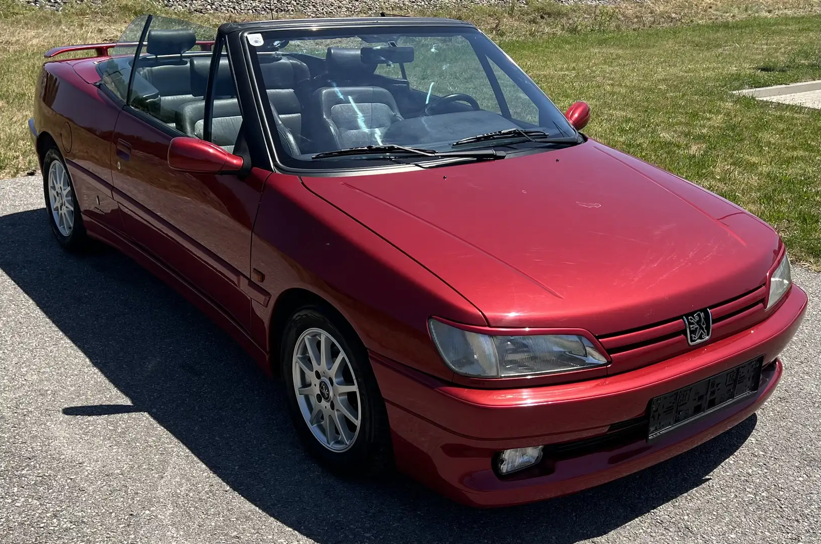 Peugeot 306 Cabrio 1,8i St. Tropez Kırmızı - 2