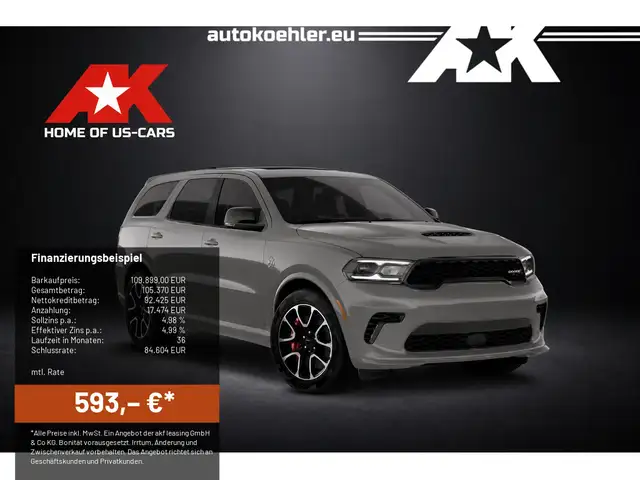 Dodge Durango 6,2l SRT HELLCAT Jailbreak AWD 2026