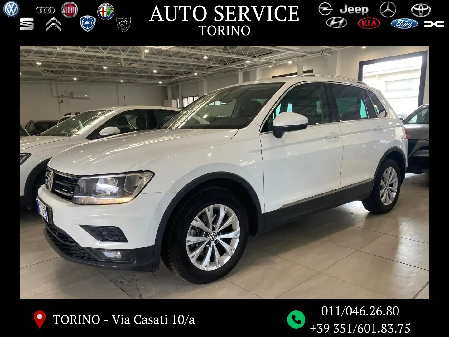 Volkswagen Tiguan Tiguan 2.0 tdi Business 150cv Blanco - 1