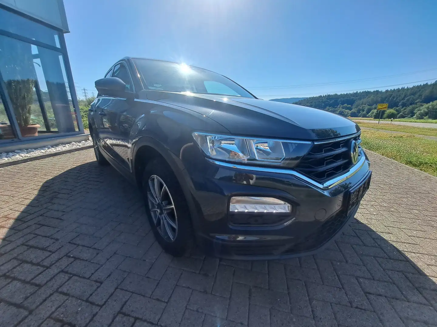 Volkswagen T-Roc 1.0 TSI  1. Hand! ALU//Sitzh.//Winterräder! Grau - 2