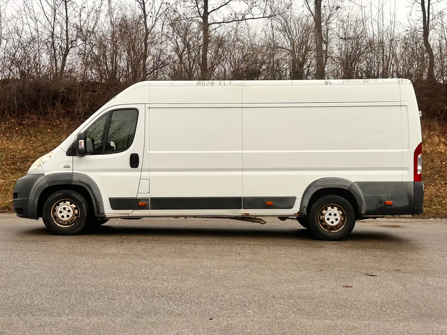 Fiat Ducato 150 (Rs: 4035 mm H:2,5m) L5H2 / AHK 3,5t / Klima Weiß - 1
