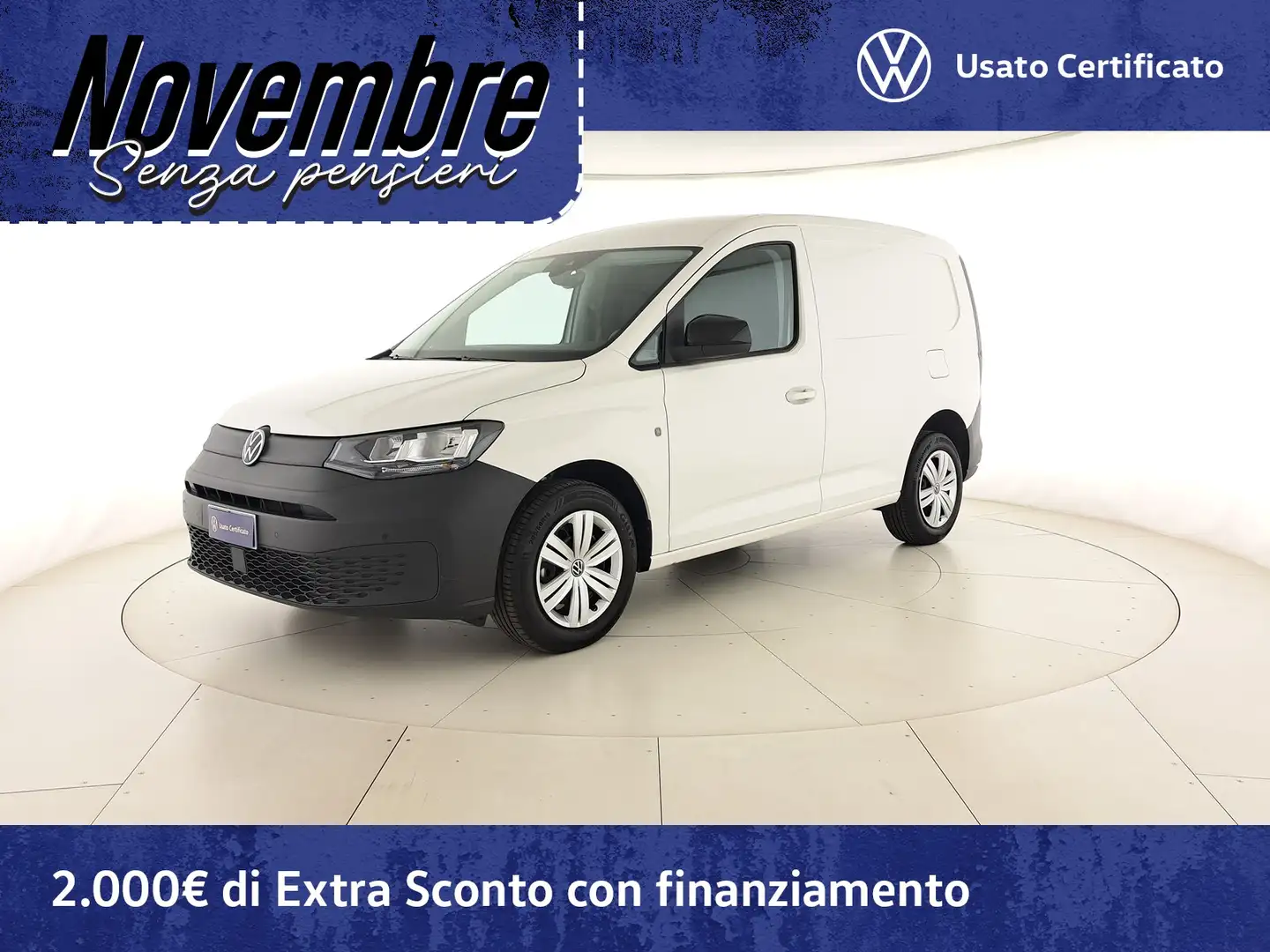 Volkswagen Caddy cargo 2.0 tdi scr 102cv business Bianco - 1