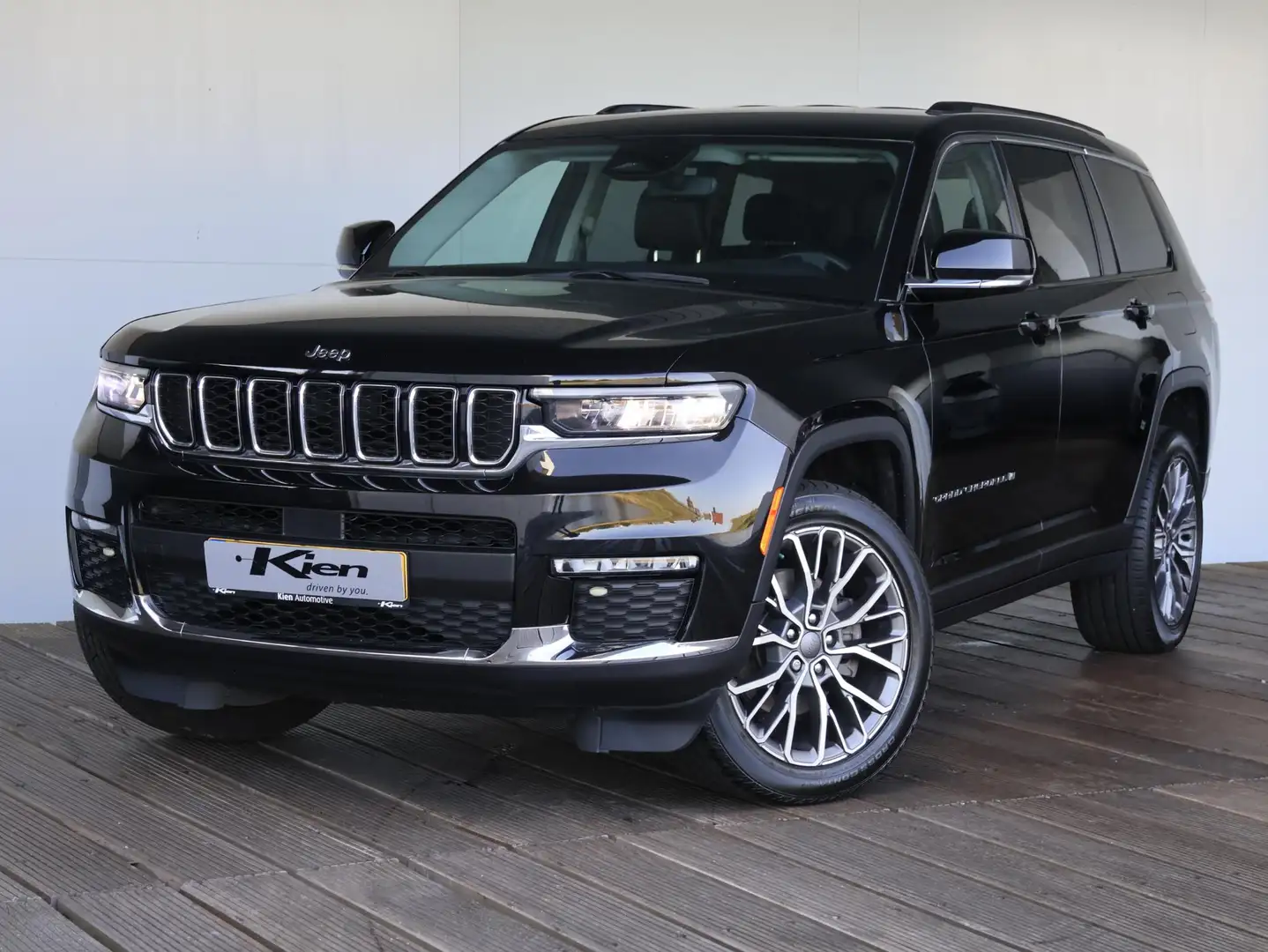 Jeep Grand Cherokee 3.6 LWB Limited | 6 Persoons | ACC | Stoel- & stuu Schwarz - 1