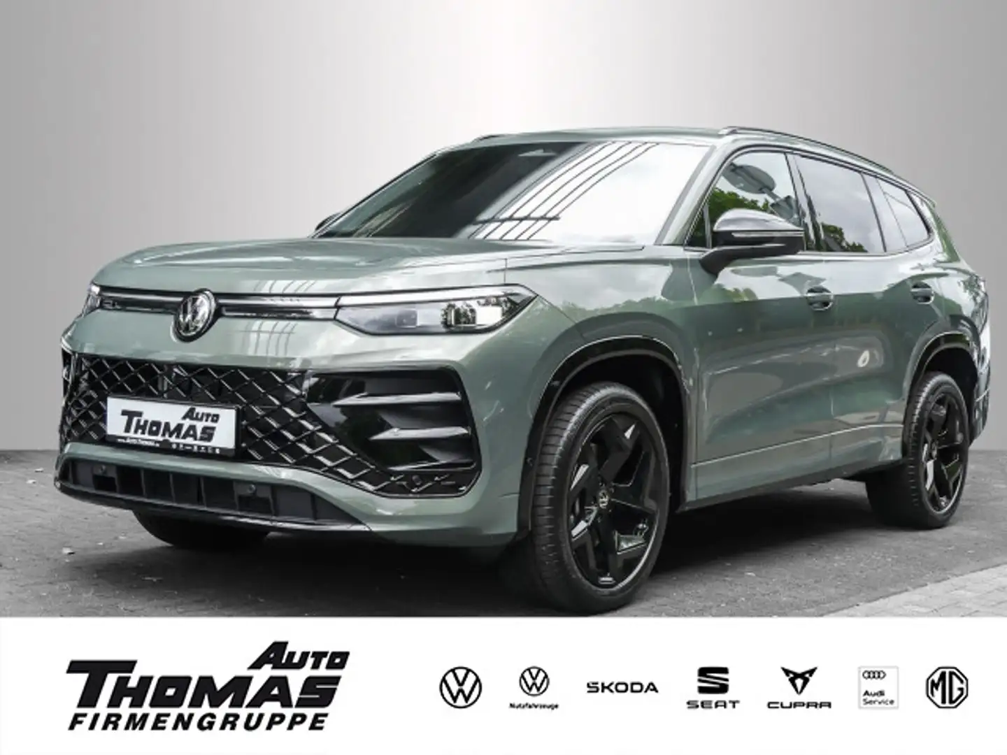 Volkswagen Tayron 2.0 TDI 4Motion R-Line Grün - 1