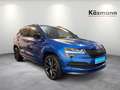 Skoda Karoq Sportline 2.0TDI AHK KAM LED SHZ Blau - thumbnail 17