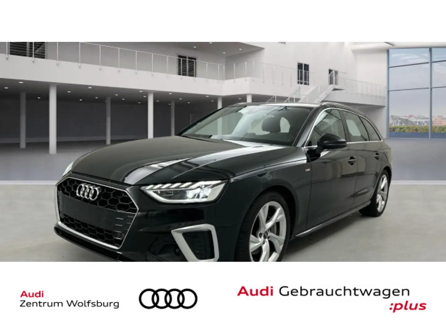 Audi A4 40TFSI S tronic S-LINE TOUR/NAVI/APS/LE Schwarz - 1