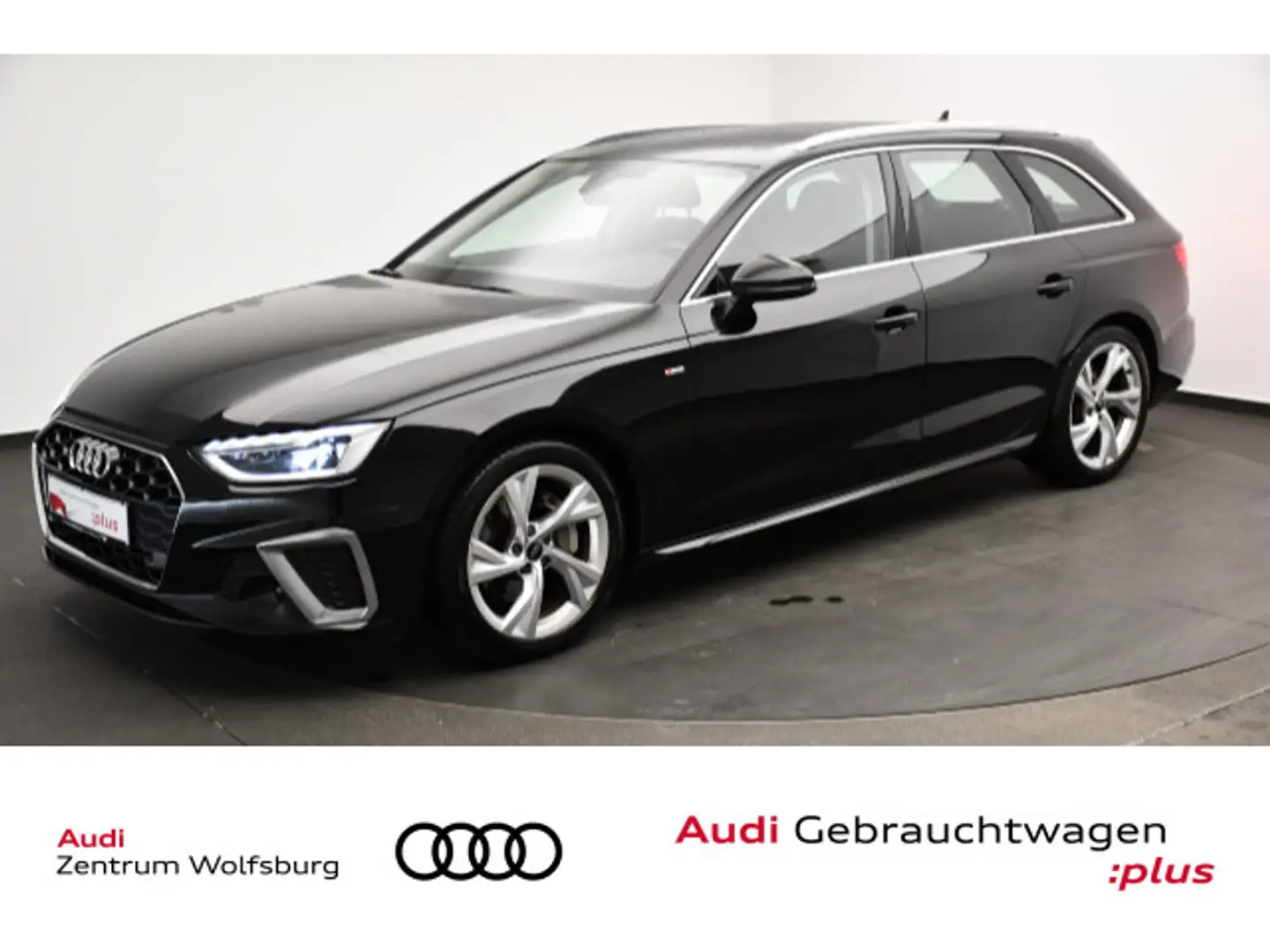 Audi A4 40TFSI S tronic S-LINE TOUR/NAVI/APS/LE Schwarz - 1