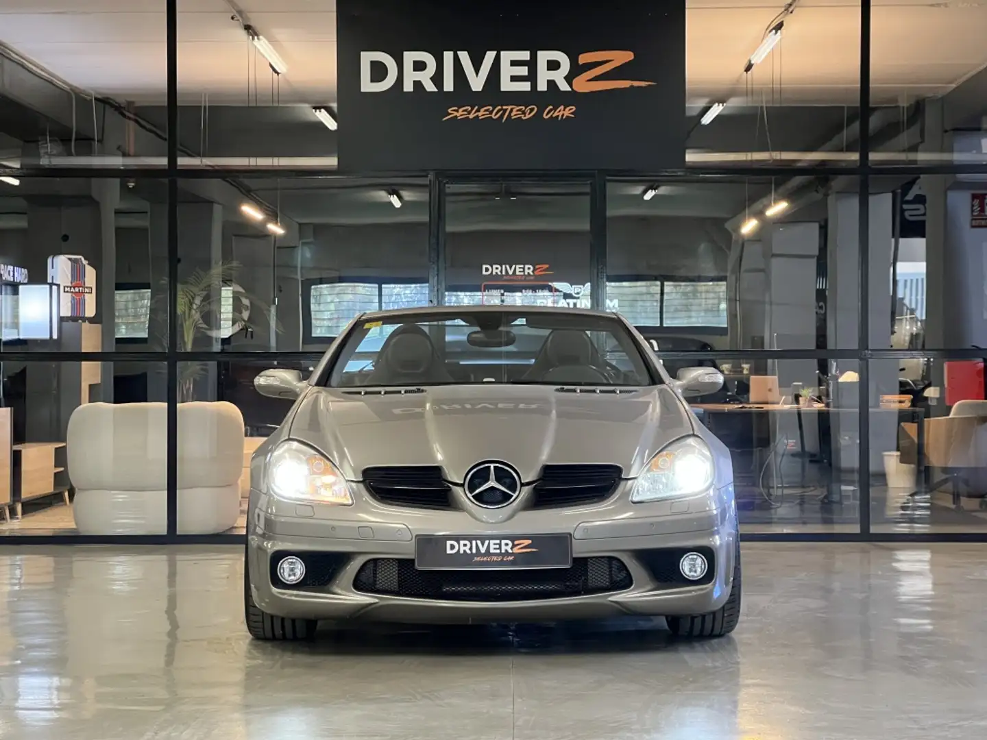 Mercedes-Benz SLK 55 AMG Aut. Gris - 2