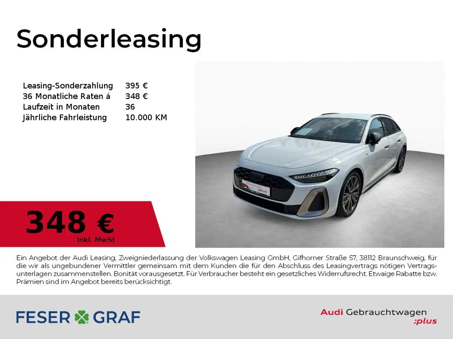 Audi A5 Avant TFSI 150 PS S tronic - S line - MATRIX Weiß - 1